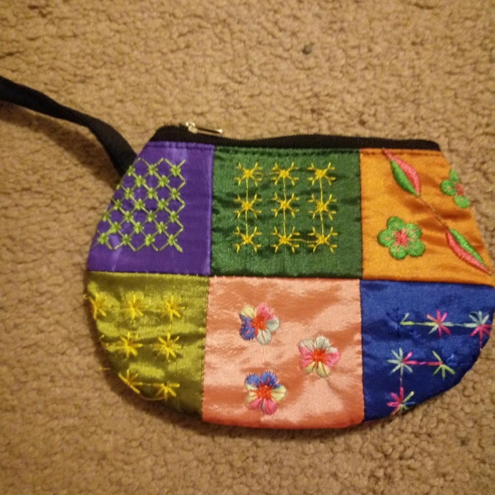 Handmade makeup bag